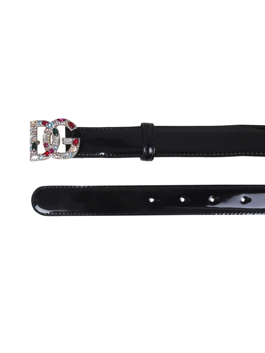 Dolce & Gabbana Logo Buckled Belt