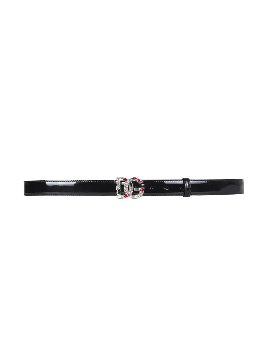 Dolce & Gabbana Logo Buckled Belt