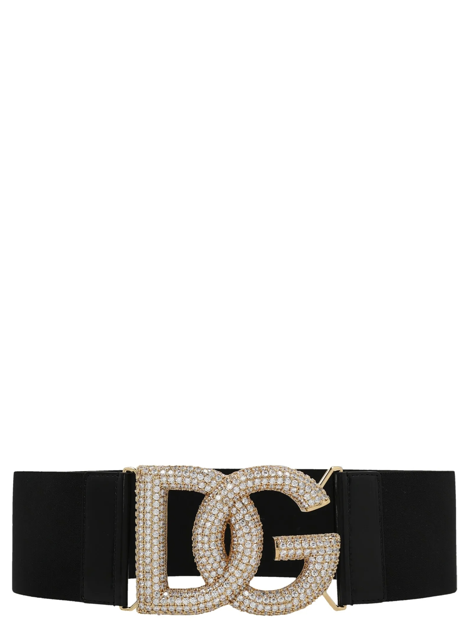 Dolce & Gabbana Logo Embellished Elasticated Belt