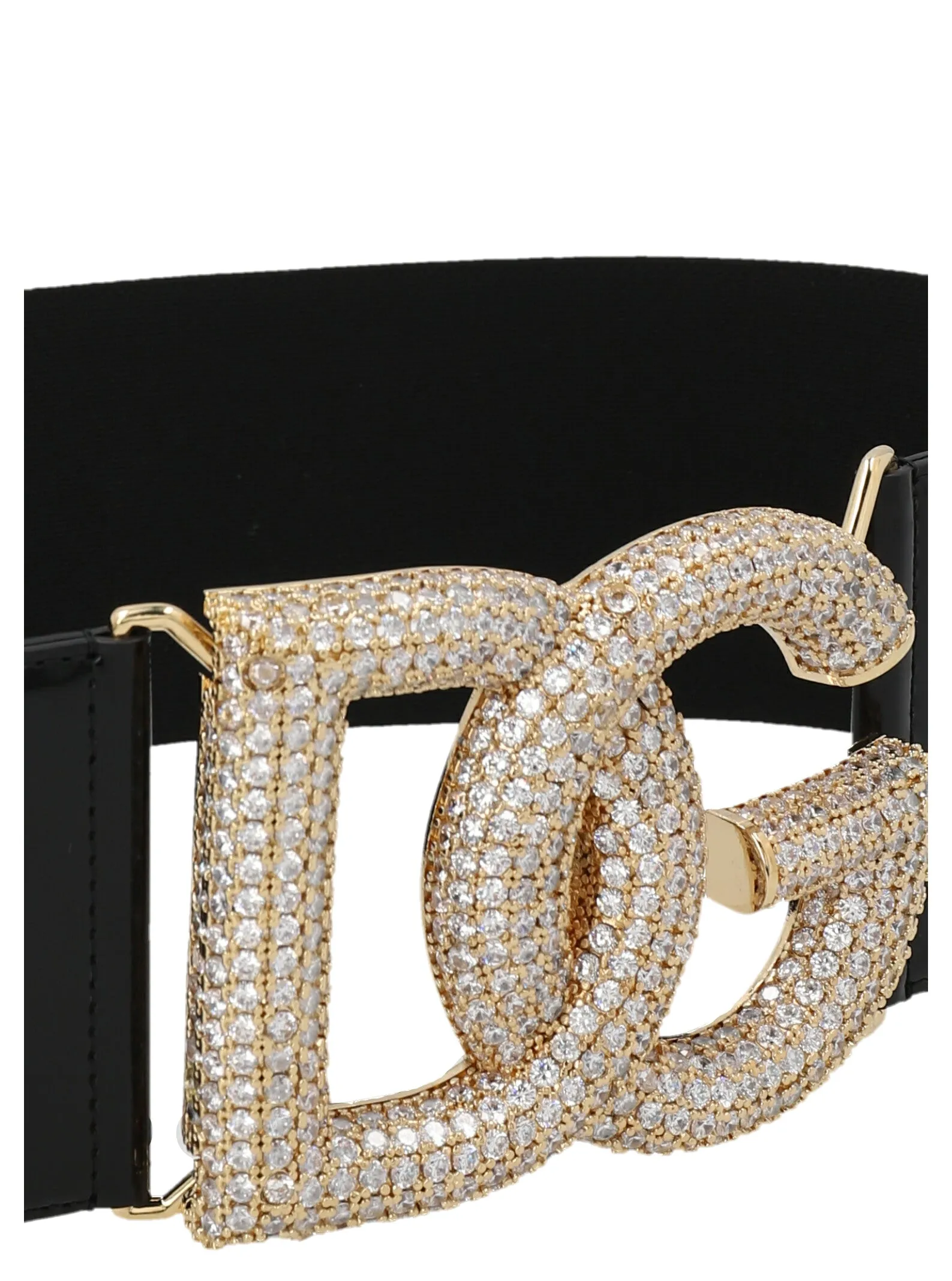 Dolce & Gabbana Logo Embellished Elasticated Belt
