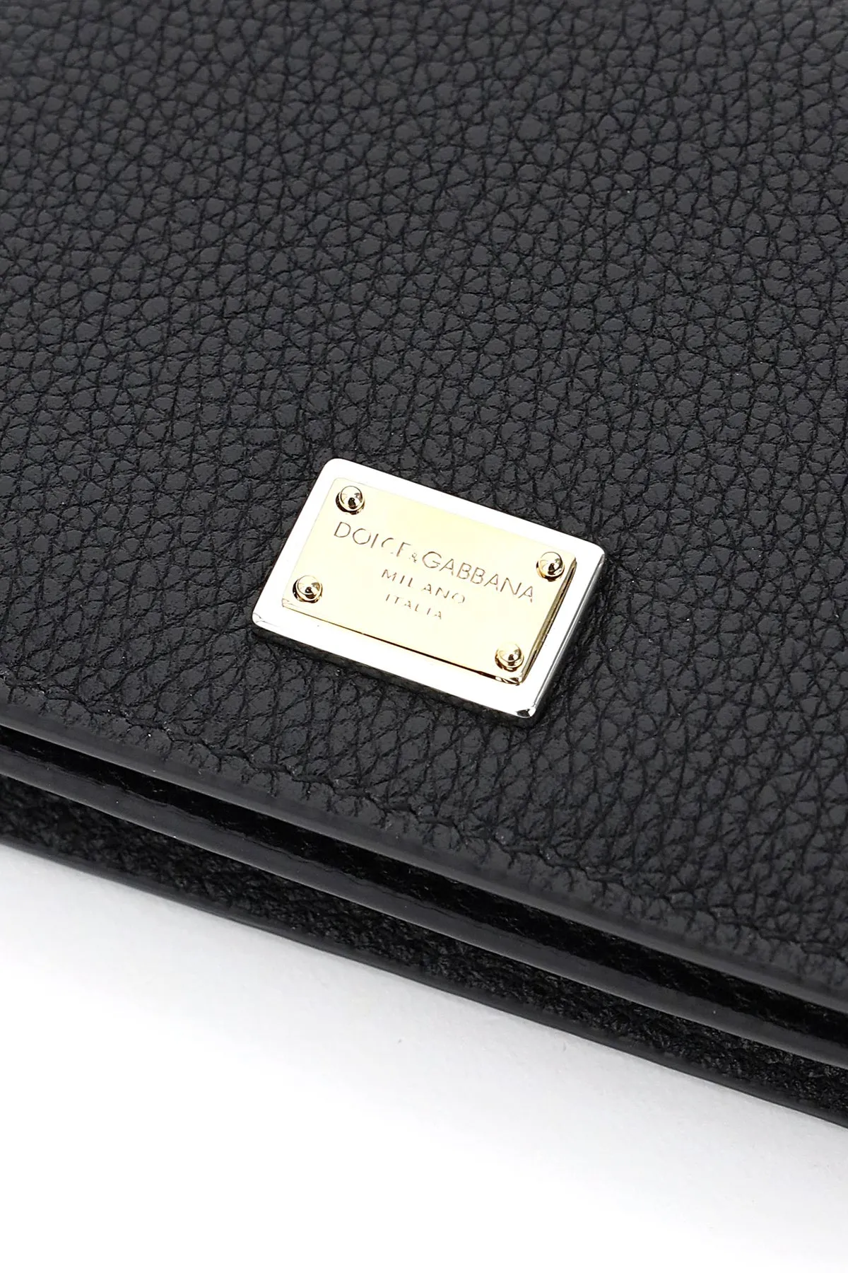 Dolce & Gabbana Logo Plaque Wallet