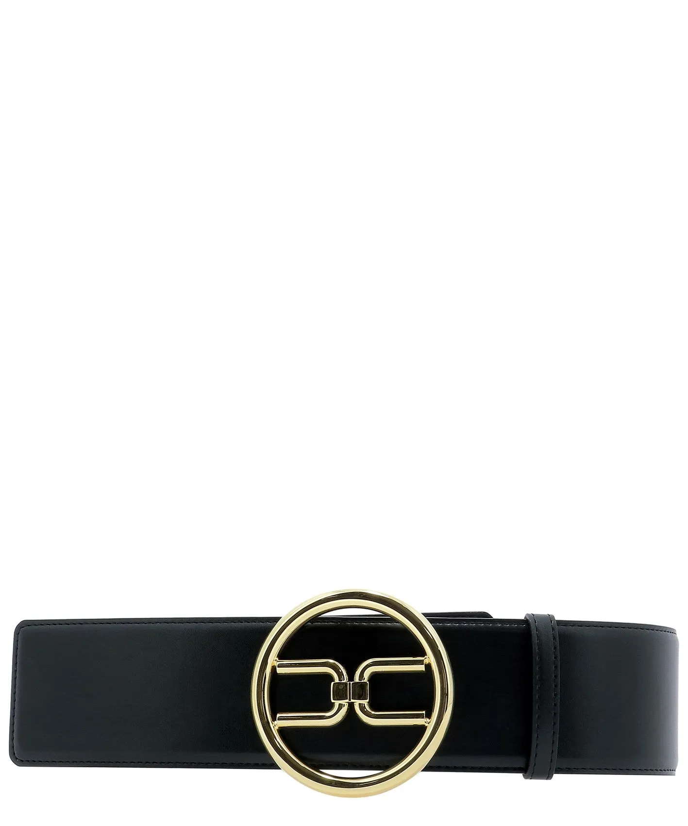 Elisabetta Franchi Logo Buckle Belt