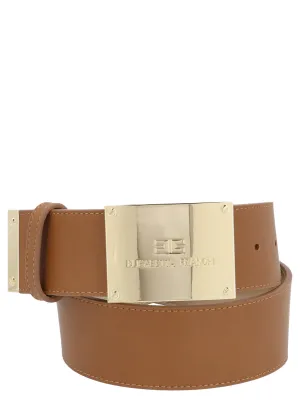 Elisabetta Franchi Logo Buckle Belt