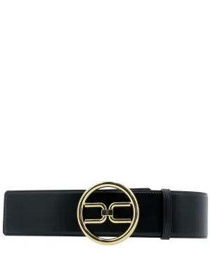Elisabetta Franchi Logo Buckle Belt