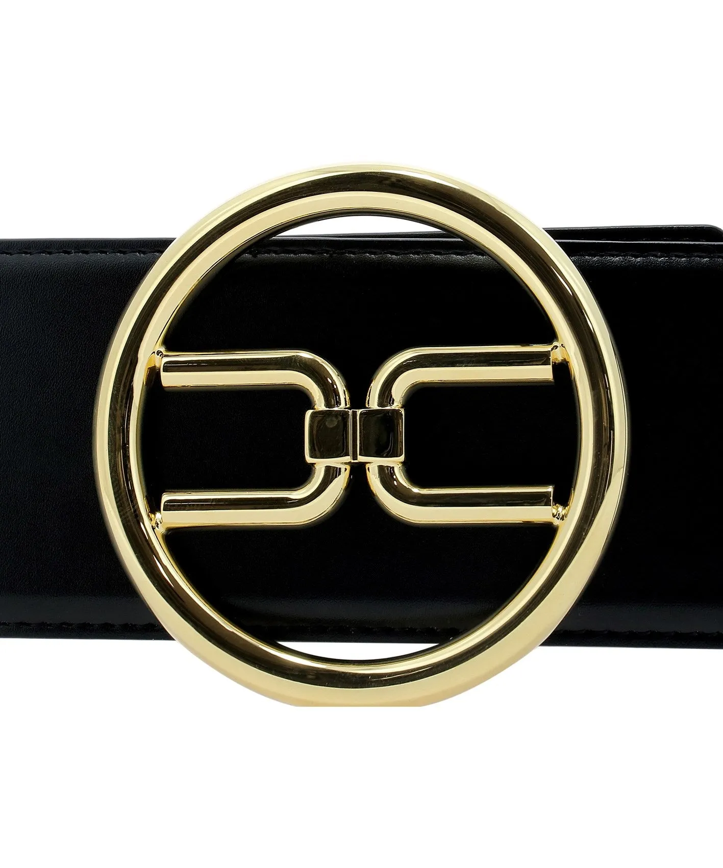 Elisabetta Franchi Logo Buckle Belt