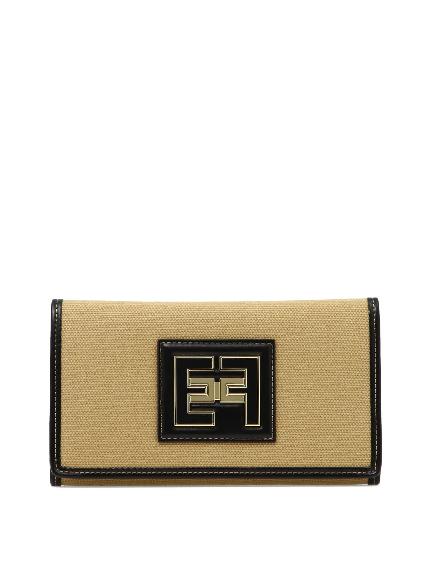 Elisabetta Franchi Logo Plaque Zipped Wallet