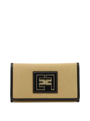 Elisabetta Franchi Logo Plaque Zipped Wallet