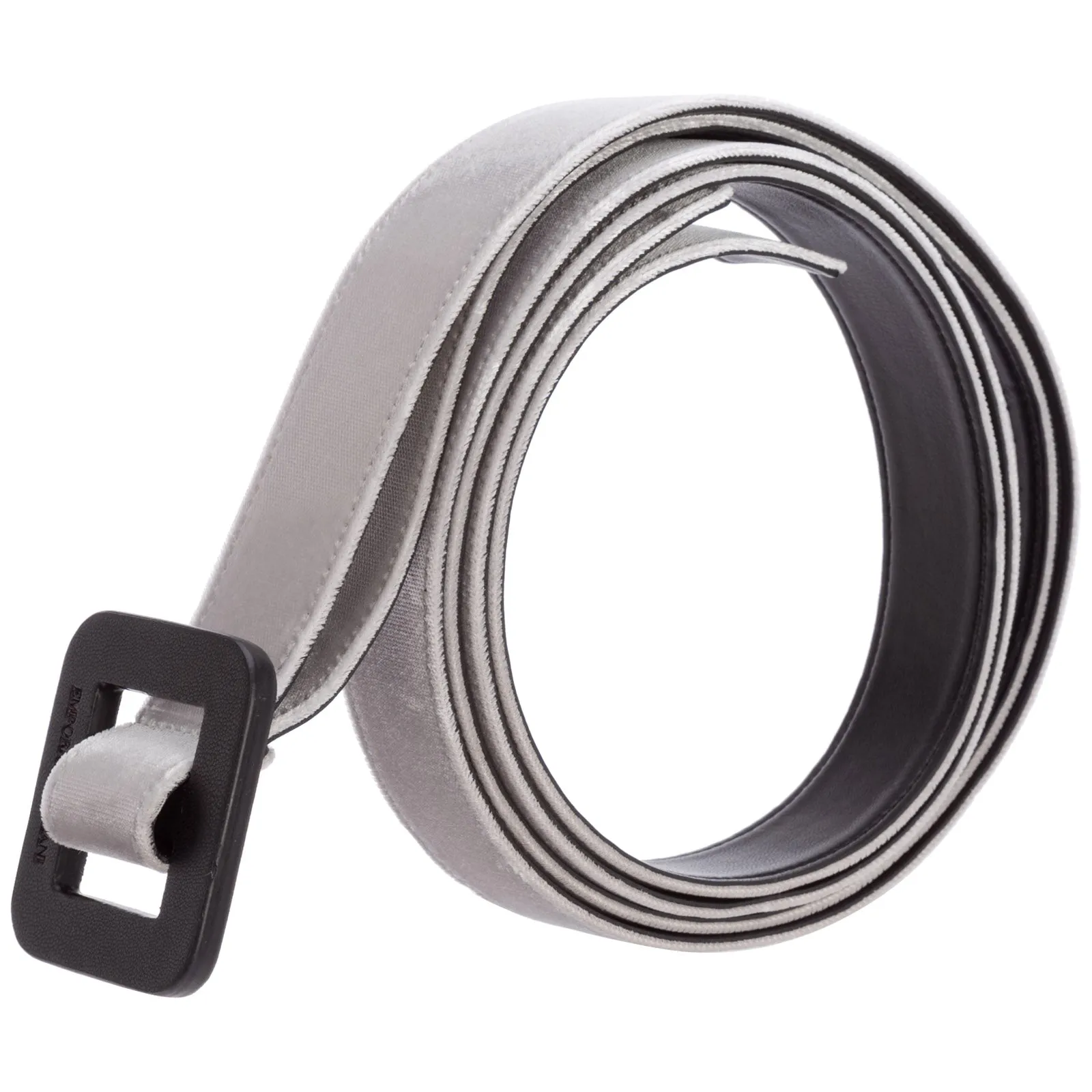 Emporio Armani Logo Plaque Buckle Belt
