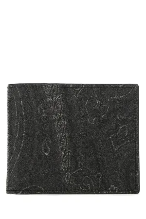 Etro Paisley Patterned Bifold Wallet