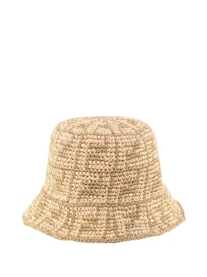 Fendi All-Over FF Motif Bucket Hat