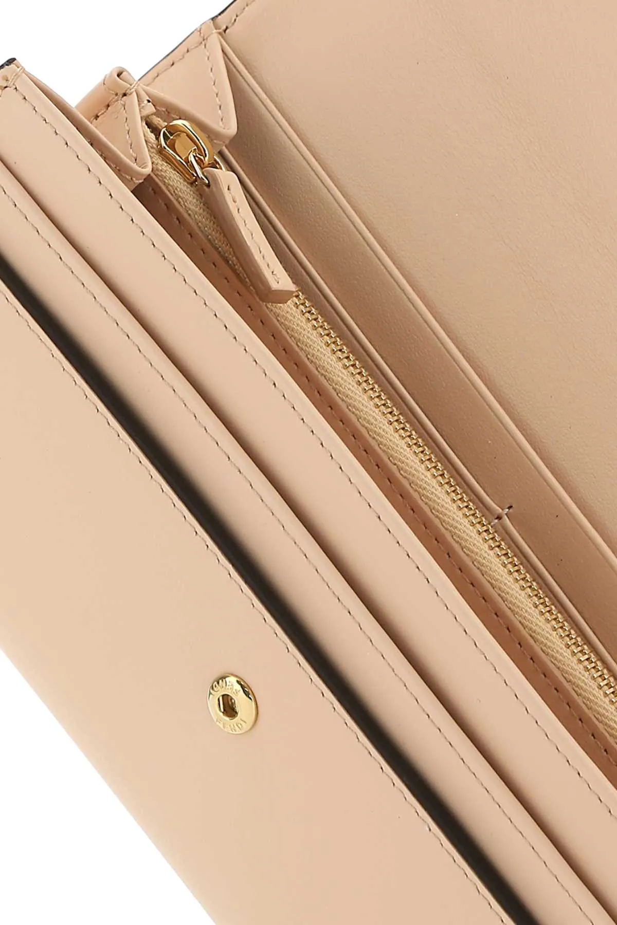 Fendi Logo Embossed Foldover Wallet