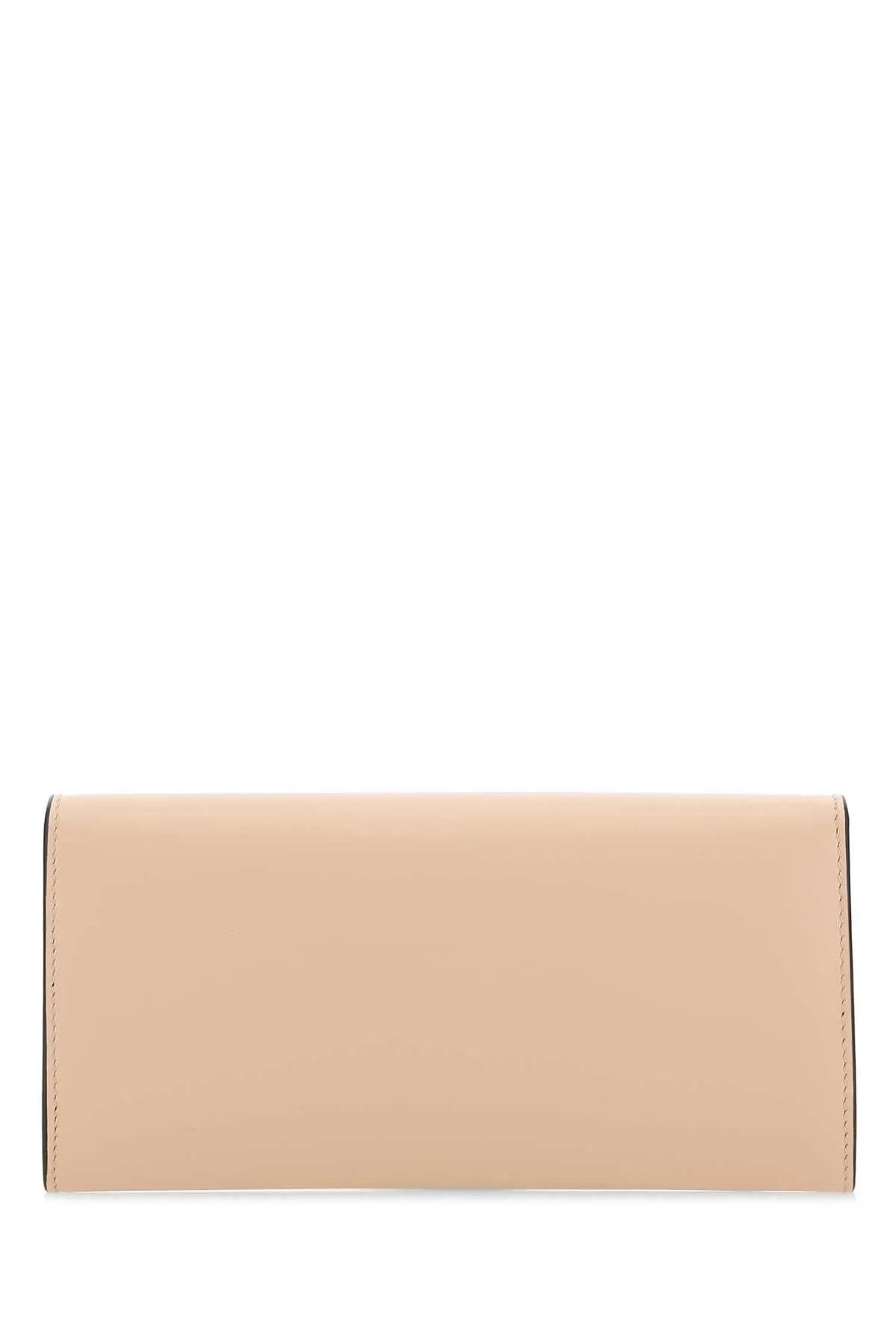 Fendi Logo Embossed Foldover Wallet