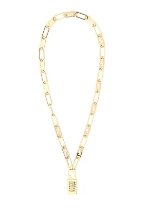 Fendi O'Lock Chain Necklace