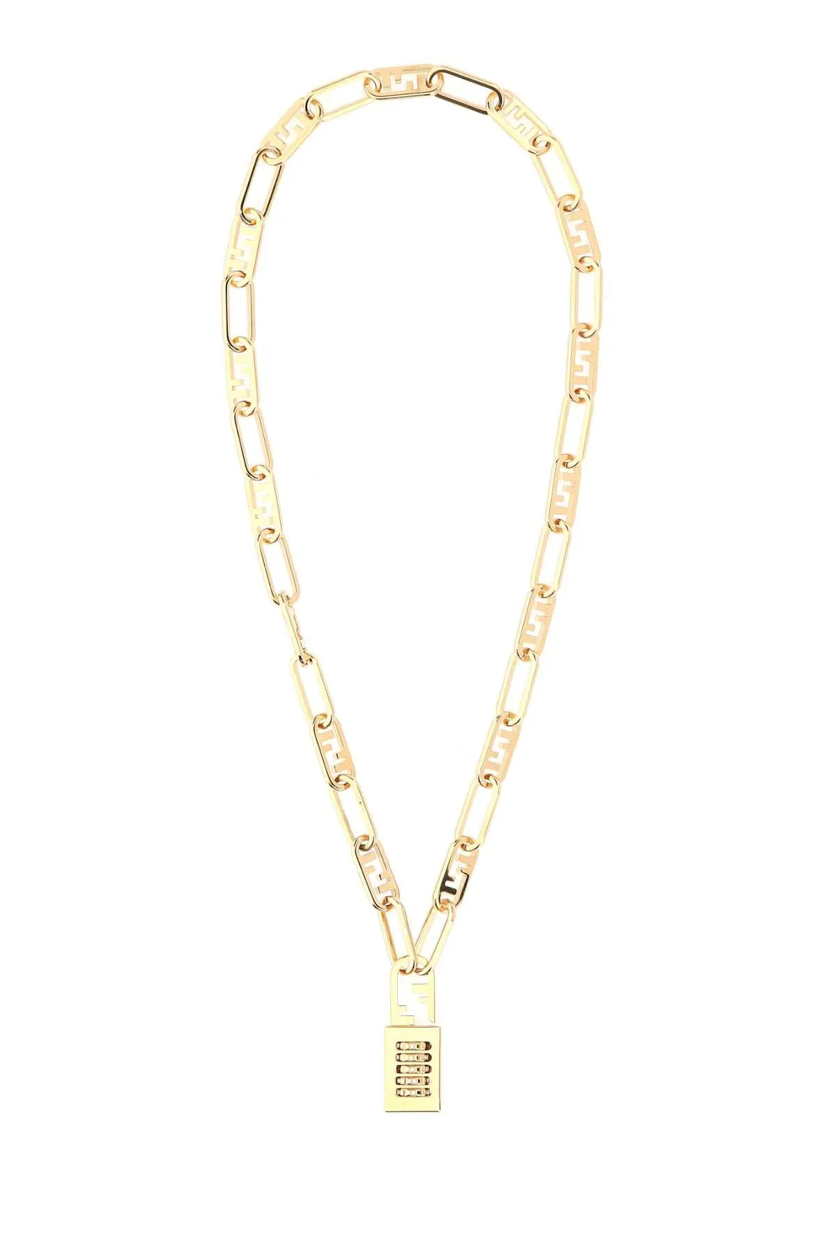 Fendi O'Lock Chain Necklace