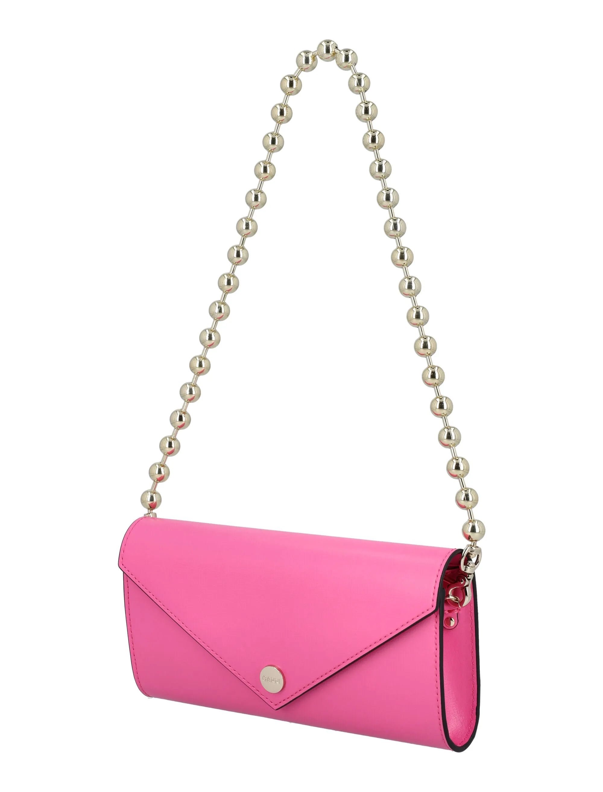 Ganni Flap Chained Wallet
