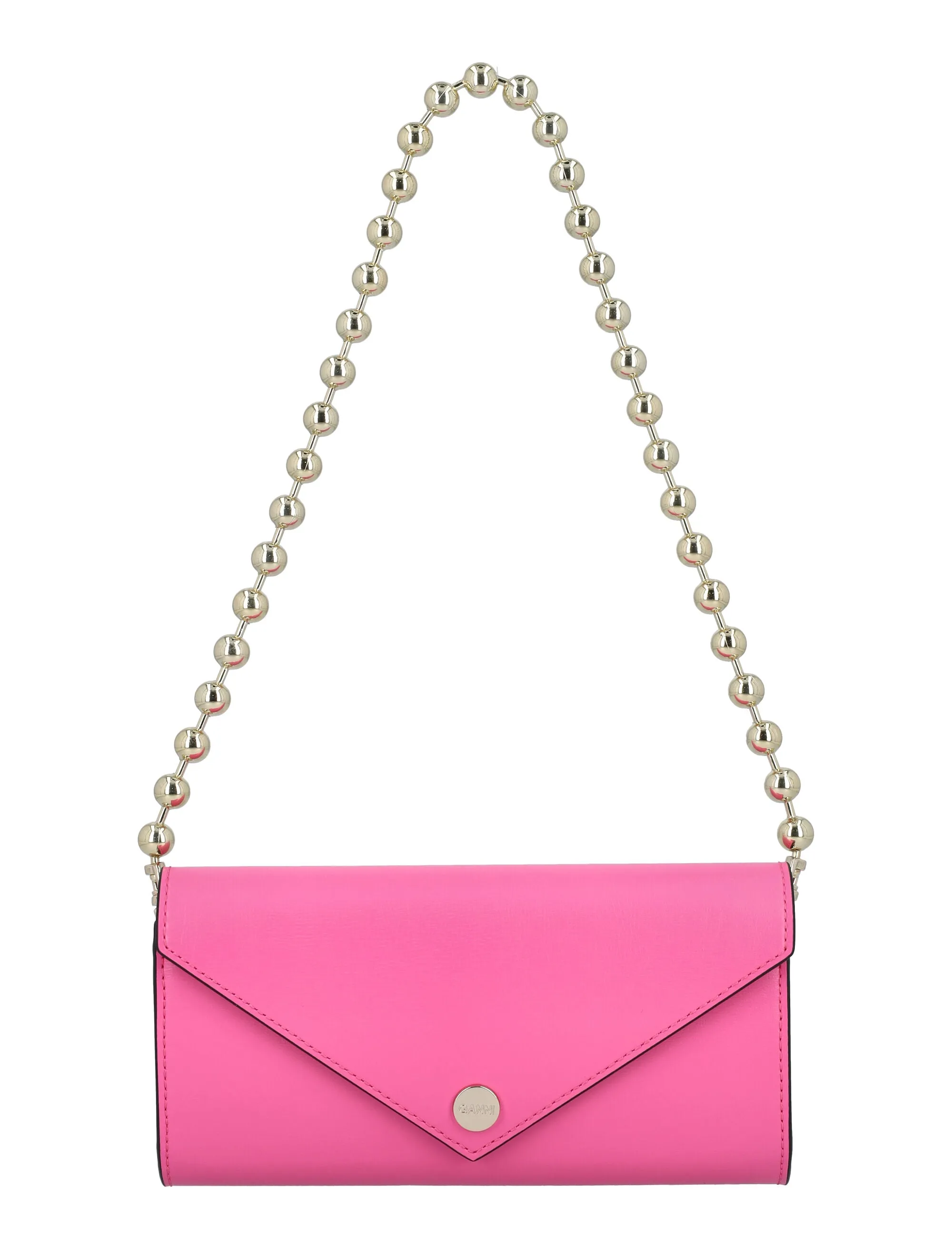Ganni Flap Chained Wallet