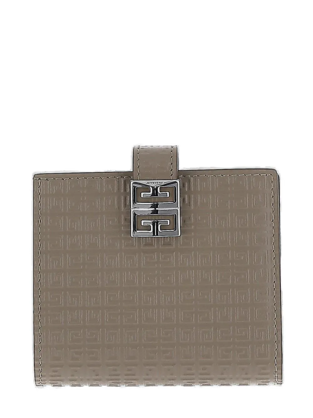 Givenchy Monogram Pattern Embossed Wallet