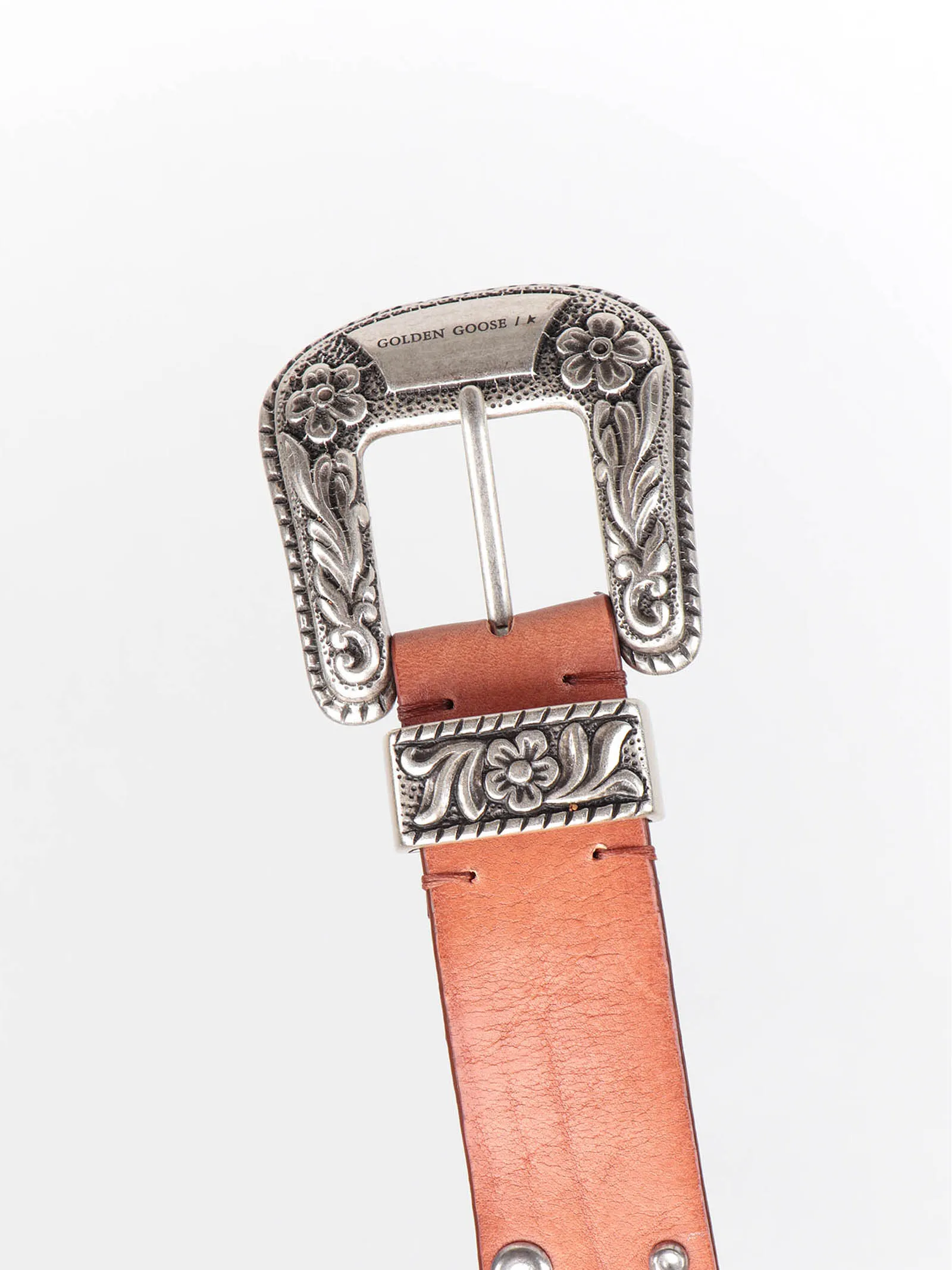 Golden Goose Deluxe Brand Stud Embellished Belt