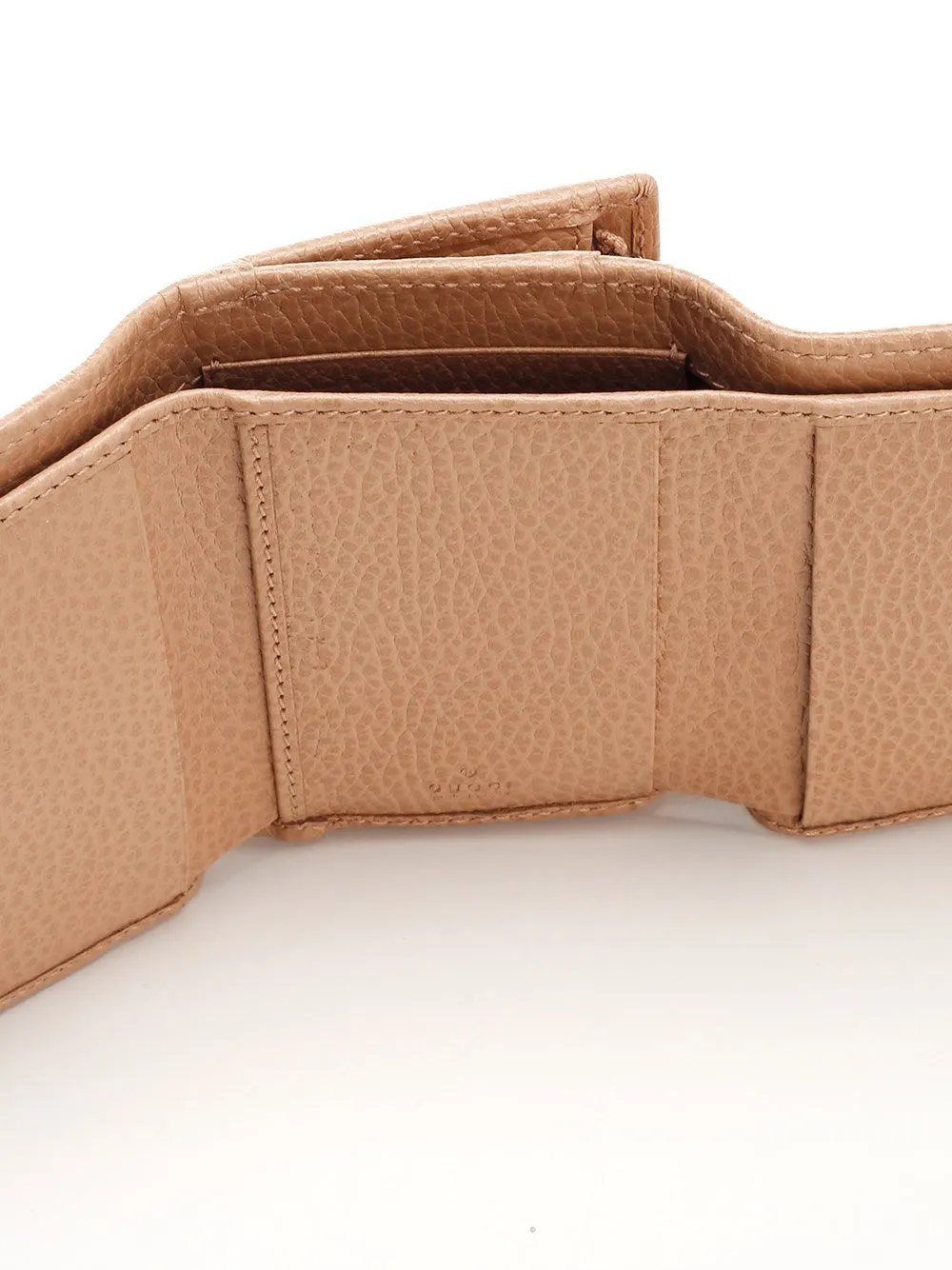 Gucci Double G Pebbled Wallet