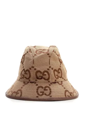 Gucci GG Supreme Wide Brim Bucket Hat