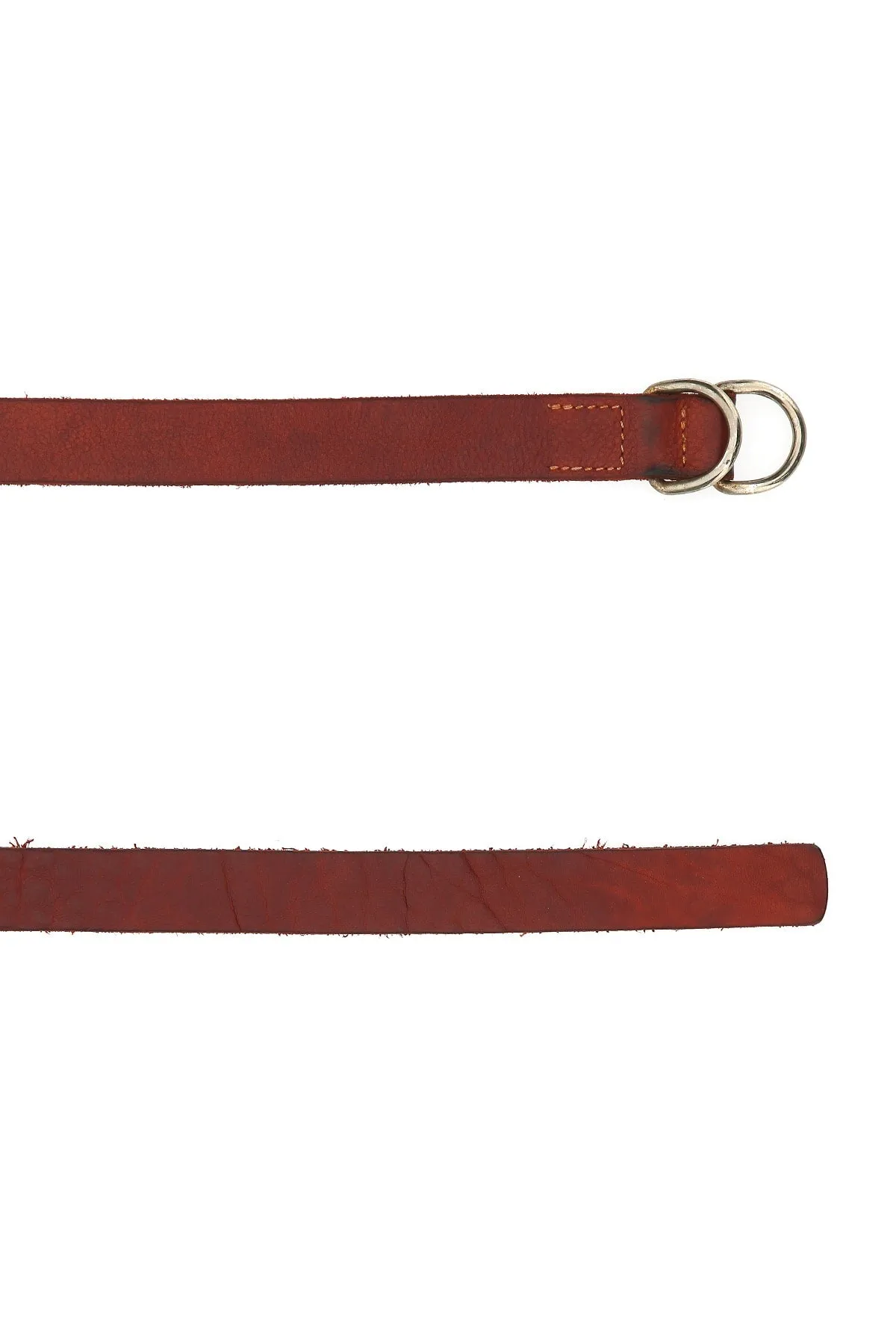 Guidi Distressed Double Buckle Belt