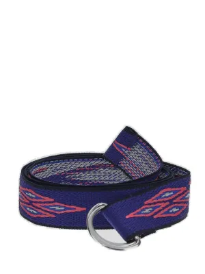 Isabel Marant Geometric-Printed Buckle Belt