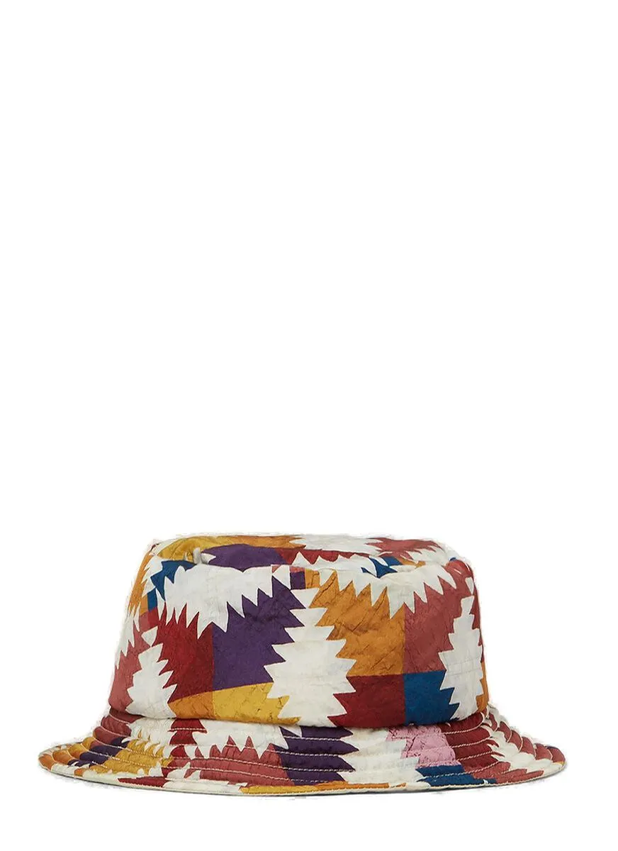 Isabel Marant Haley Geometric Printed Bucket Hat