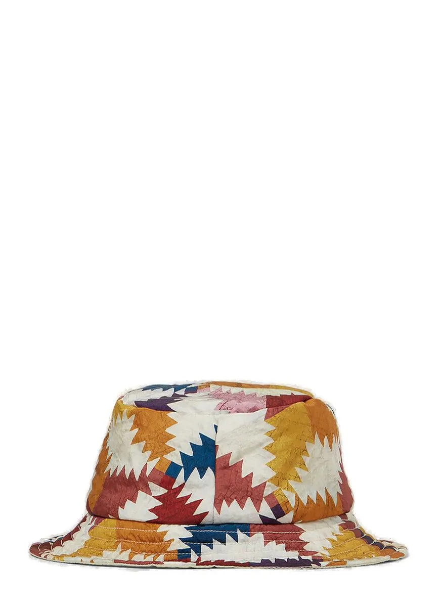 Isabel Marant Haley Geometric Printed Bucket Hat