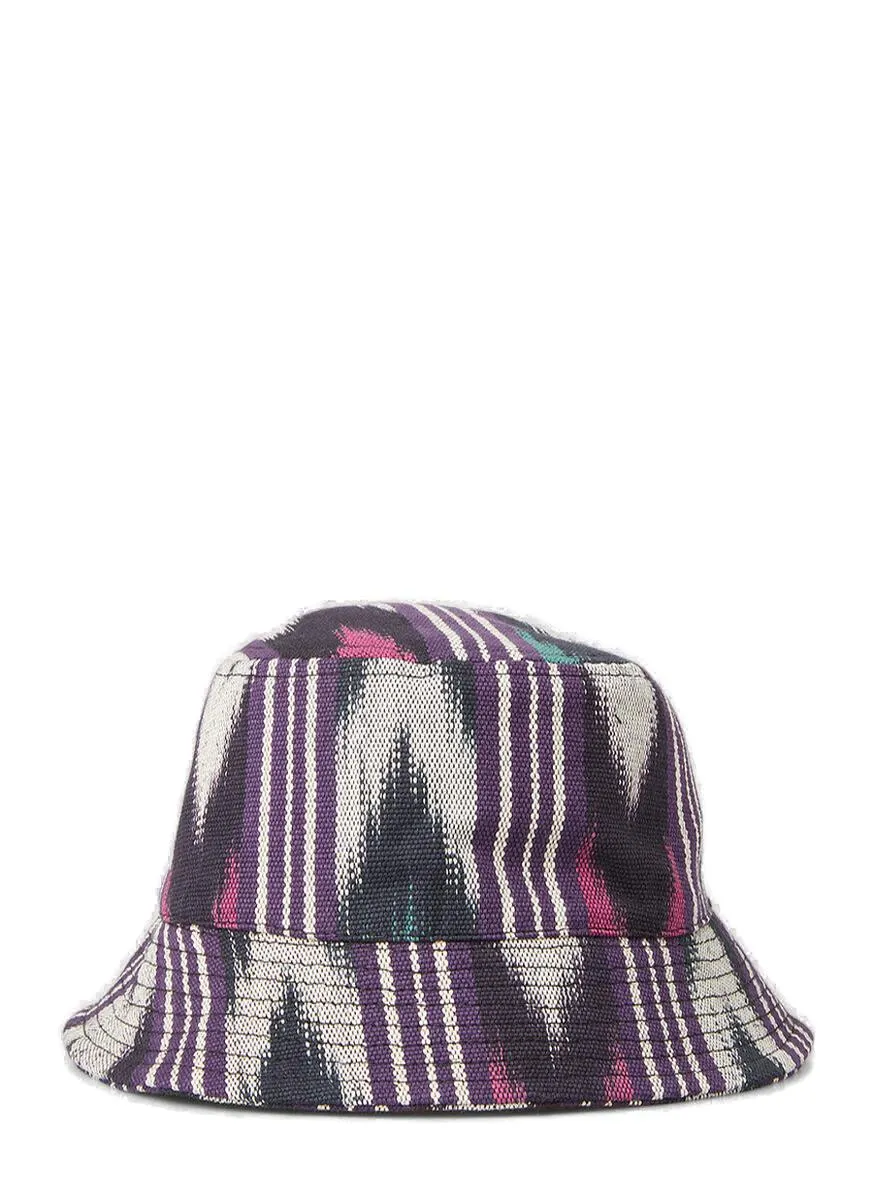 Isabel Marant Haley Geometric Printed Bucket Hat