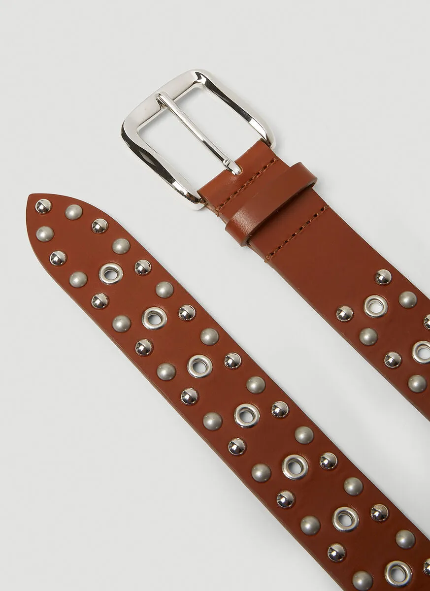 Isabel Marant Studded Buckled Belt
