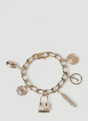 Jacquemus Chain Link Pendants Bracelet