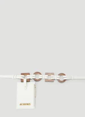Jacquemus La Ceinture Ano Pouch Belt