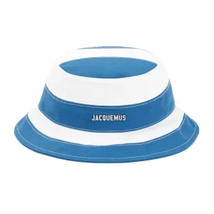 Jacquemus Two-Tone Logo Plaque Bucket Hat