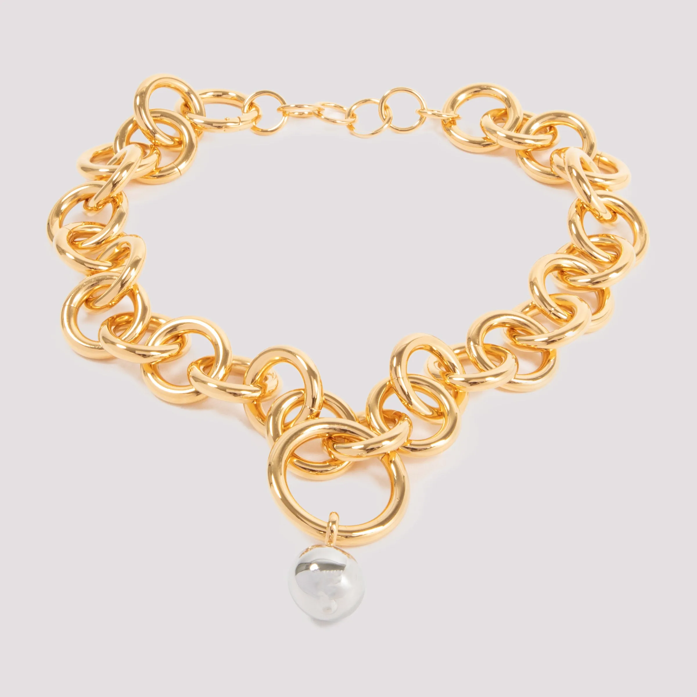 Jil Sander Pure Hoops Necklace
