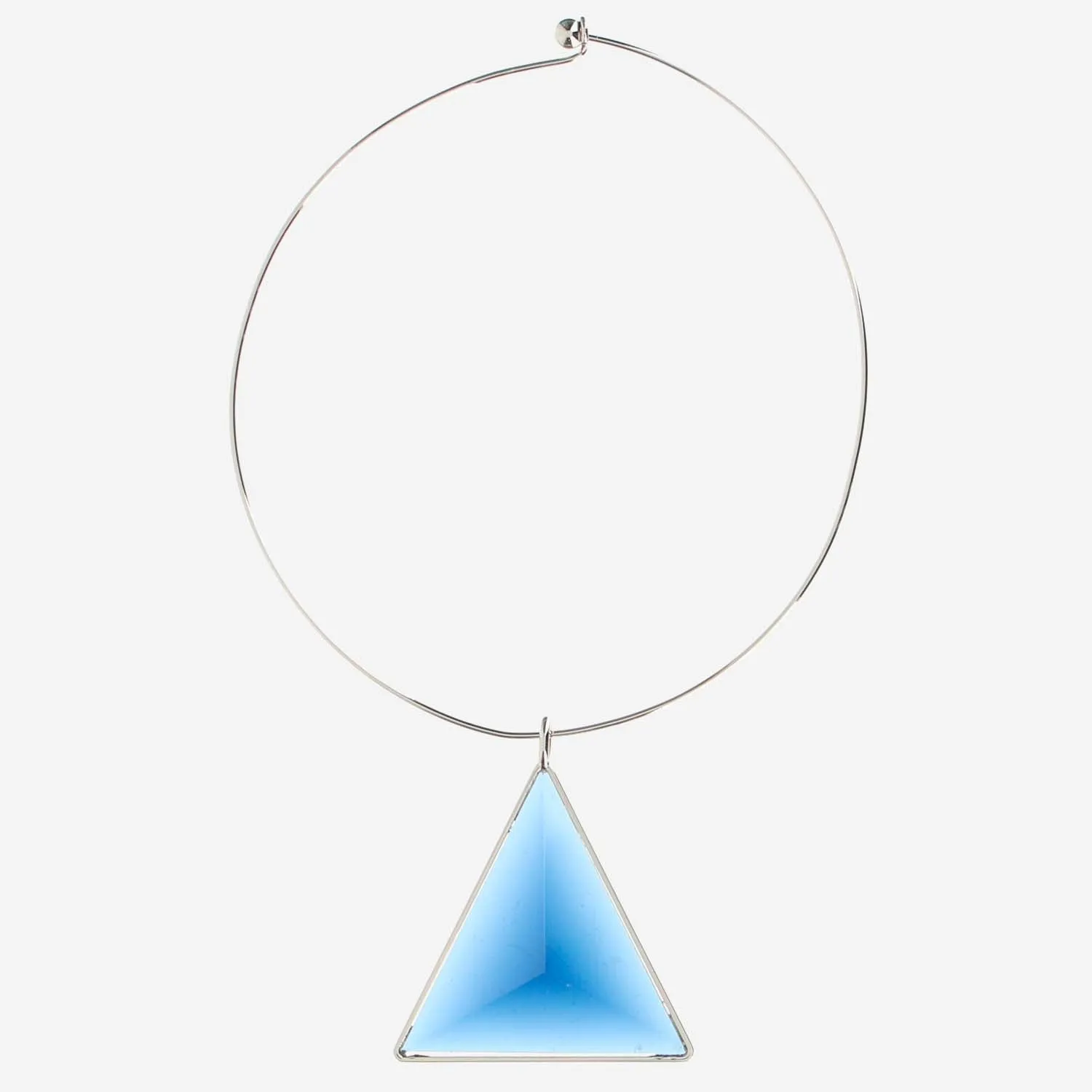 Jil Sander Triangle Pendant Necklace