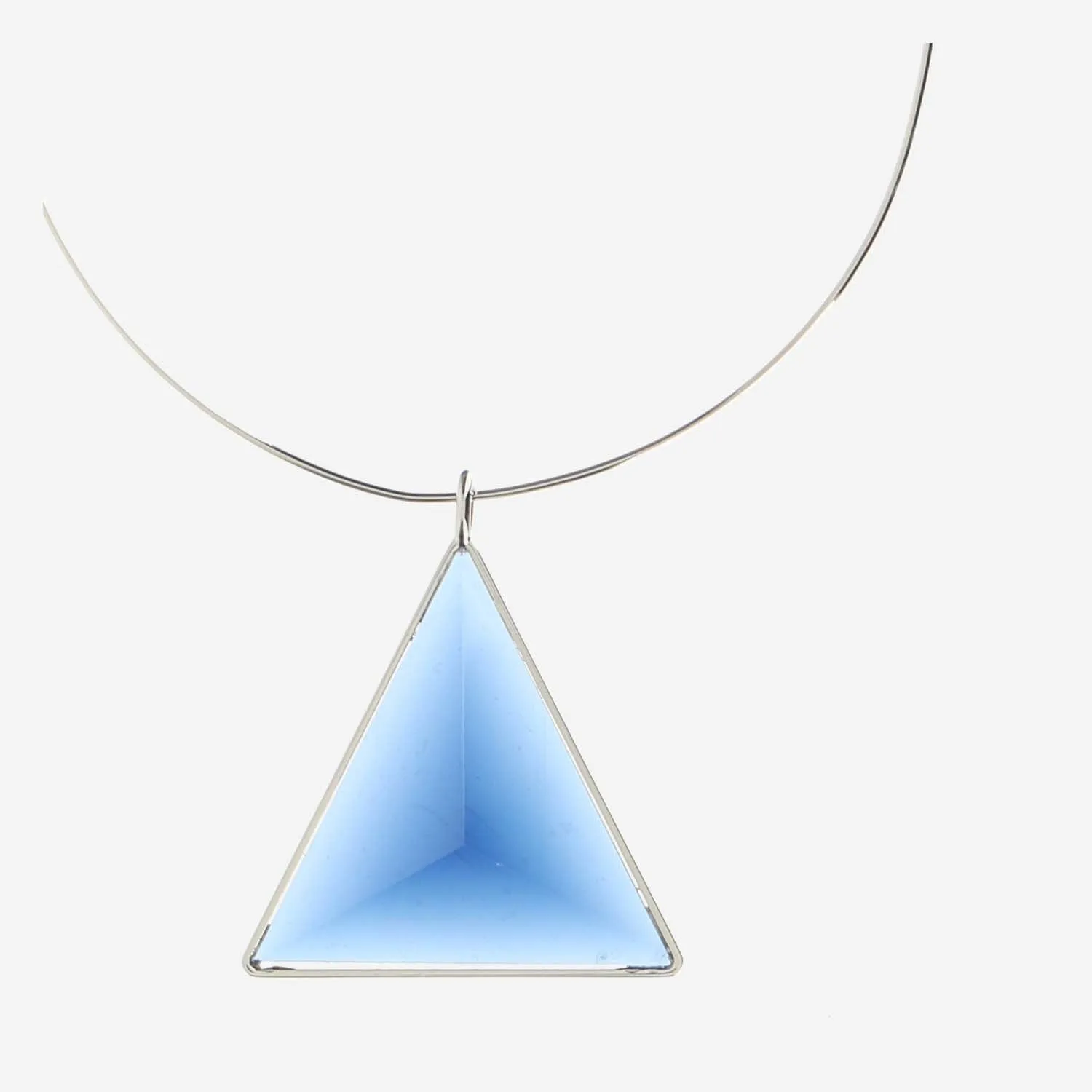 Jil Sander Triangle Pendant Necklace
