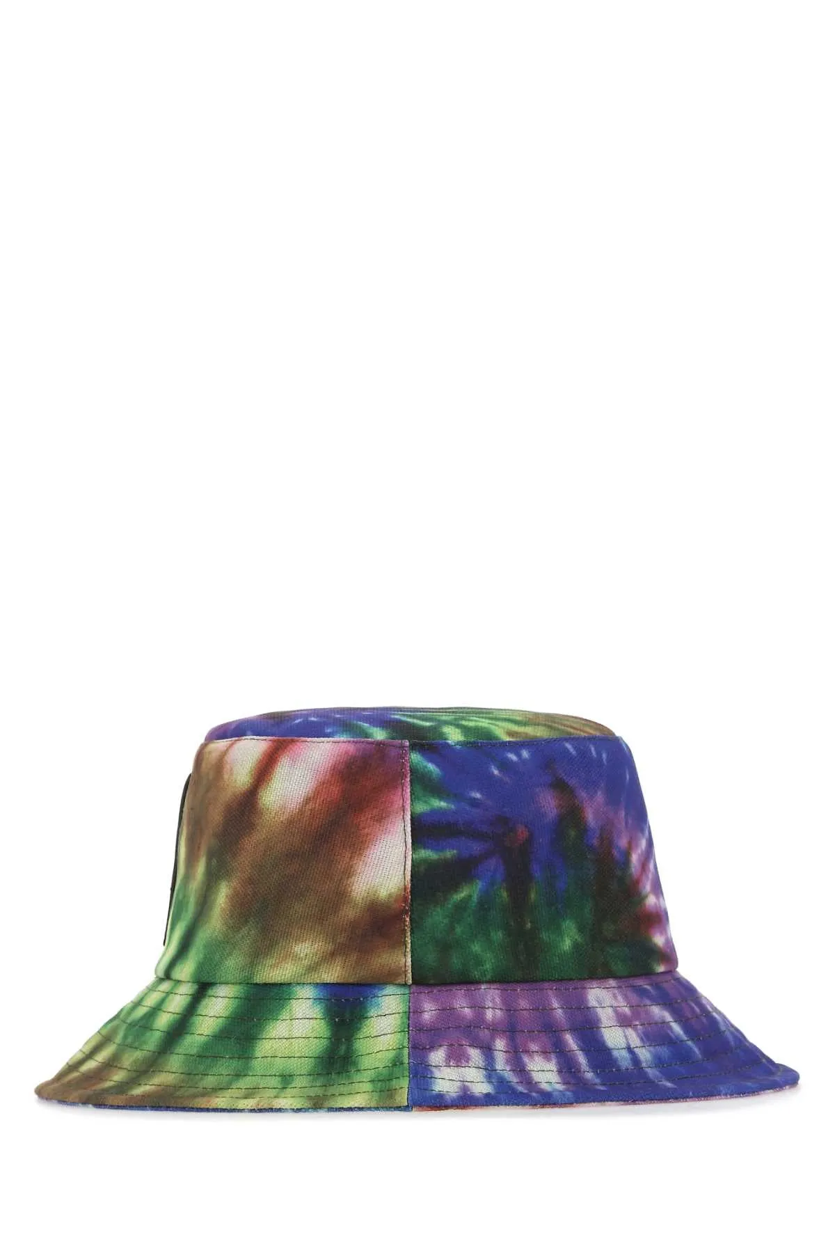 JW Anderson Tie-Dyed Logo-Patch Bucket Hat