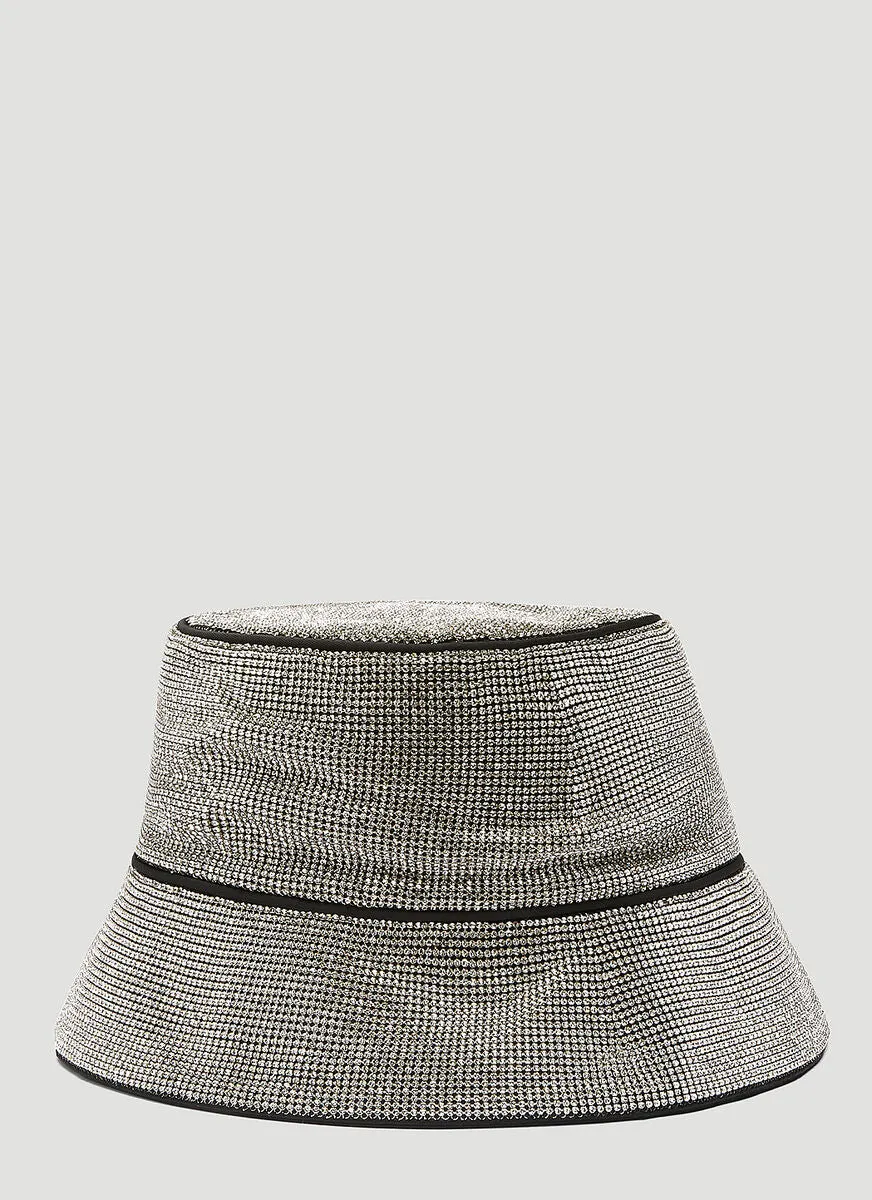 Kara Crystal Mesh Bucket Hat