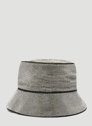 Kara Crystal Mesh Bucket Hat