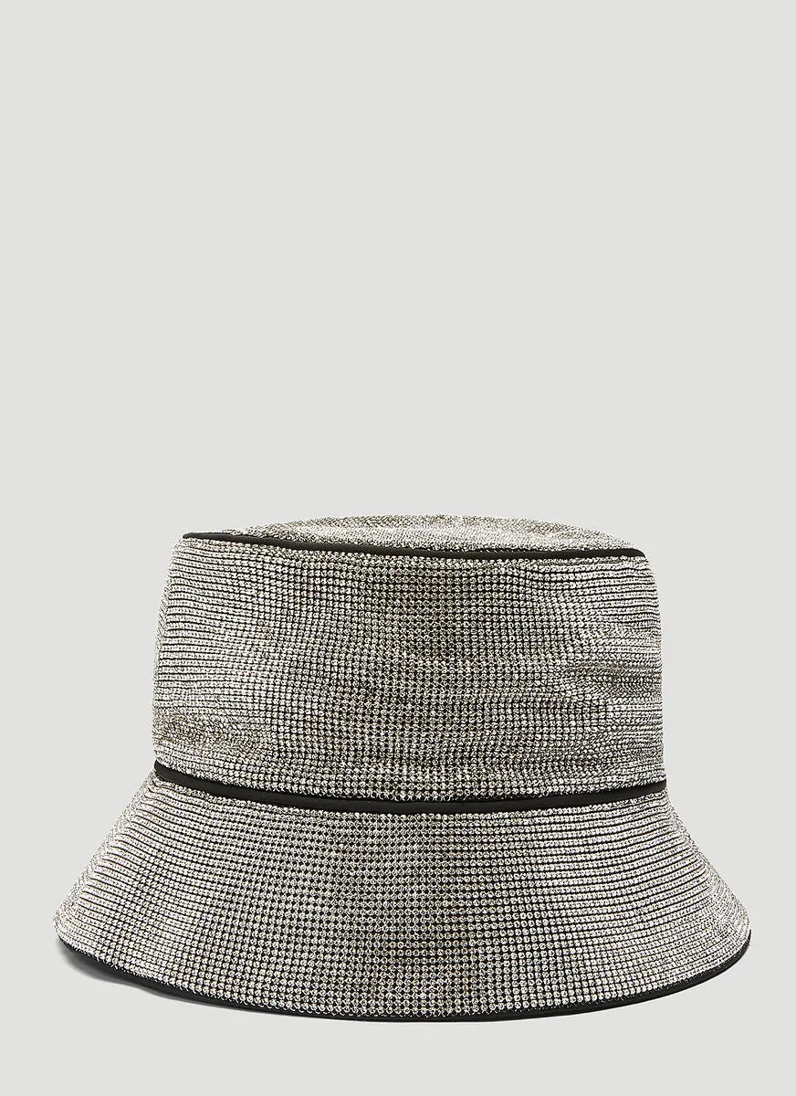 Kara Crystal Mesh Bucket Hat