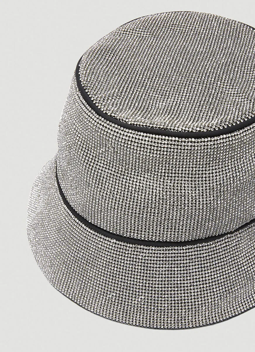 Kara Crystal Mesh Bucket Hat