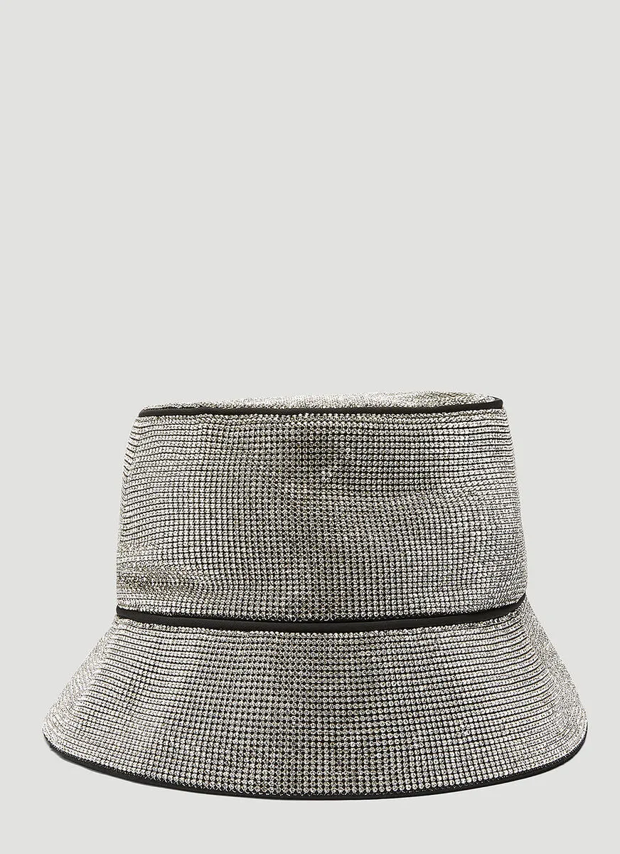 Kara Crystal Mesh Bucket Hat