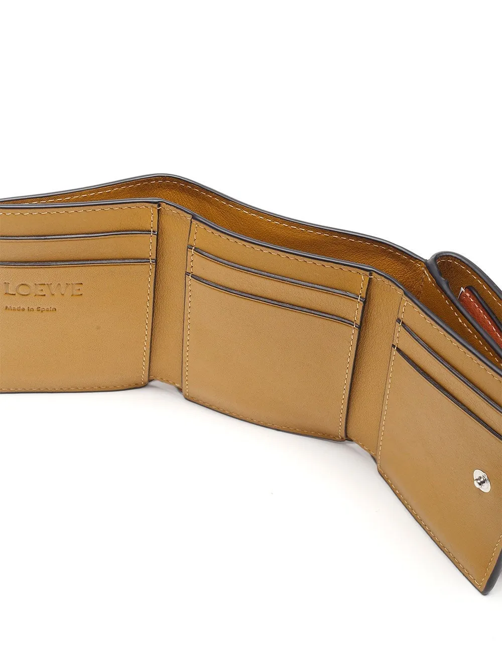 Loewe Anagram Embossed Trifold Wallet