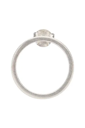 Maison Margiela Logo Embossed Single Earring