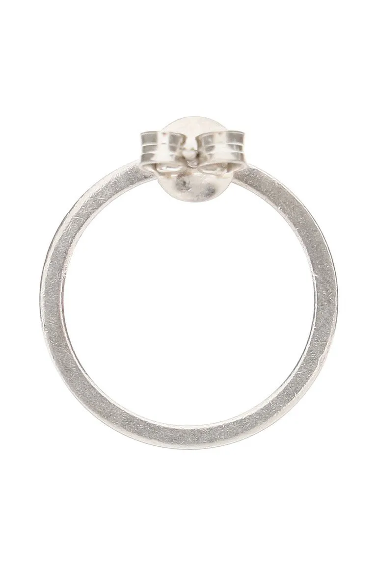 Maison Margiela Logo Embossed Single Earring