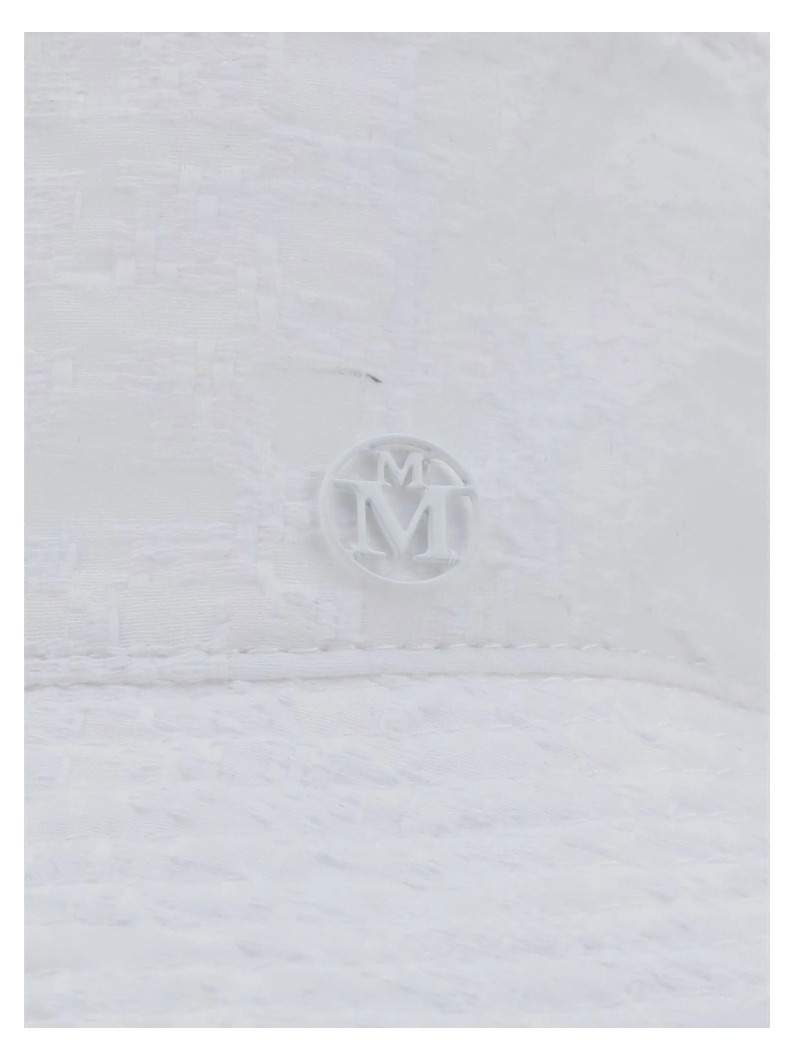 Maison Michel Angele Logo Plaque Bucket Hat