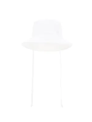 Maison Michel Angele Logo Plaque Bucket Hat