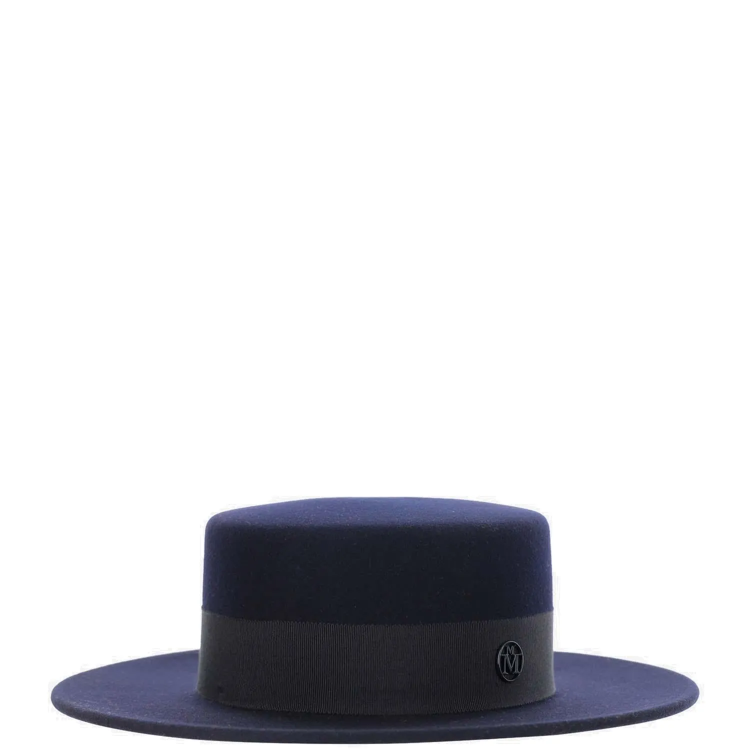 Maison Michel Logo Plaque Fedora Hat