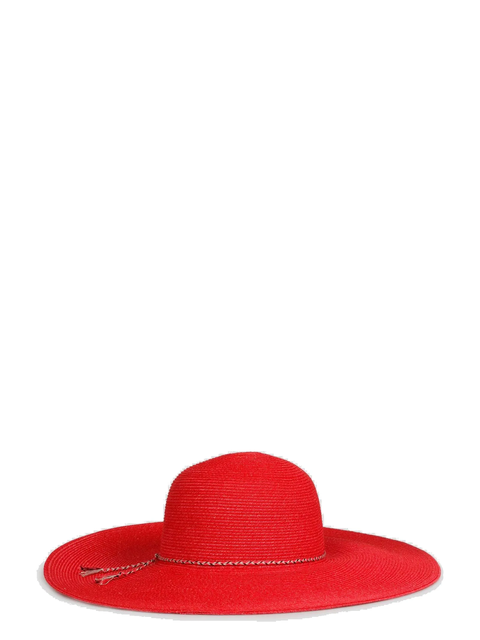 Maison Michel Logo Plaque Wide-Brim Sun Hat