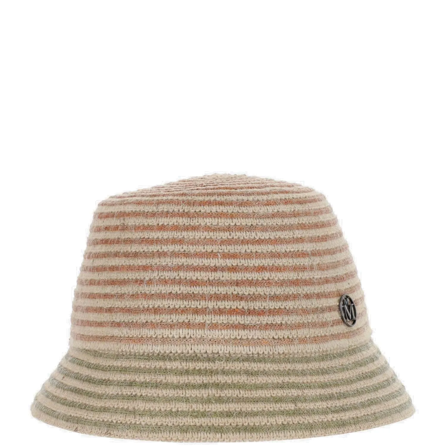 Maison Michel Souna Logo Plaque Bucket Hat
